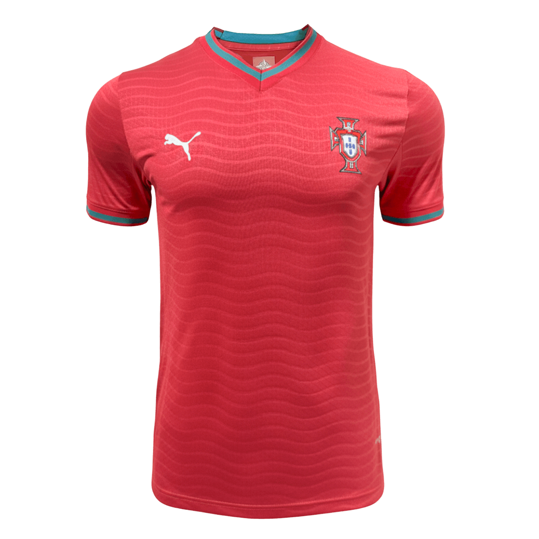 Jogador Portugal Casa World Cup Futebol Camisas 2026 Vermelho