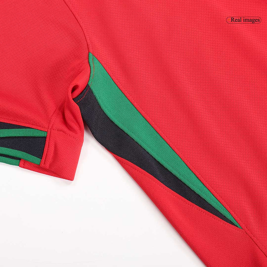 Camisola de Futebol Portugal Casa Euro Tamanho Grande