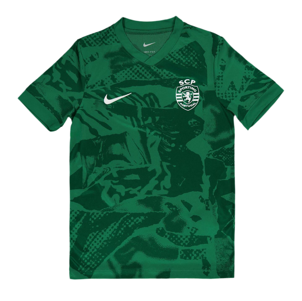 Camisola pré-jogo verde 25/26 - LANÇAMENTO