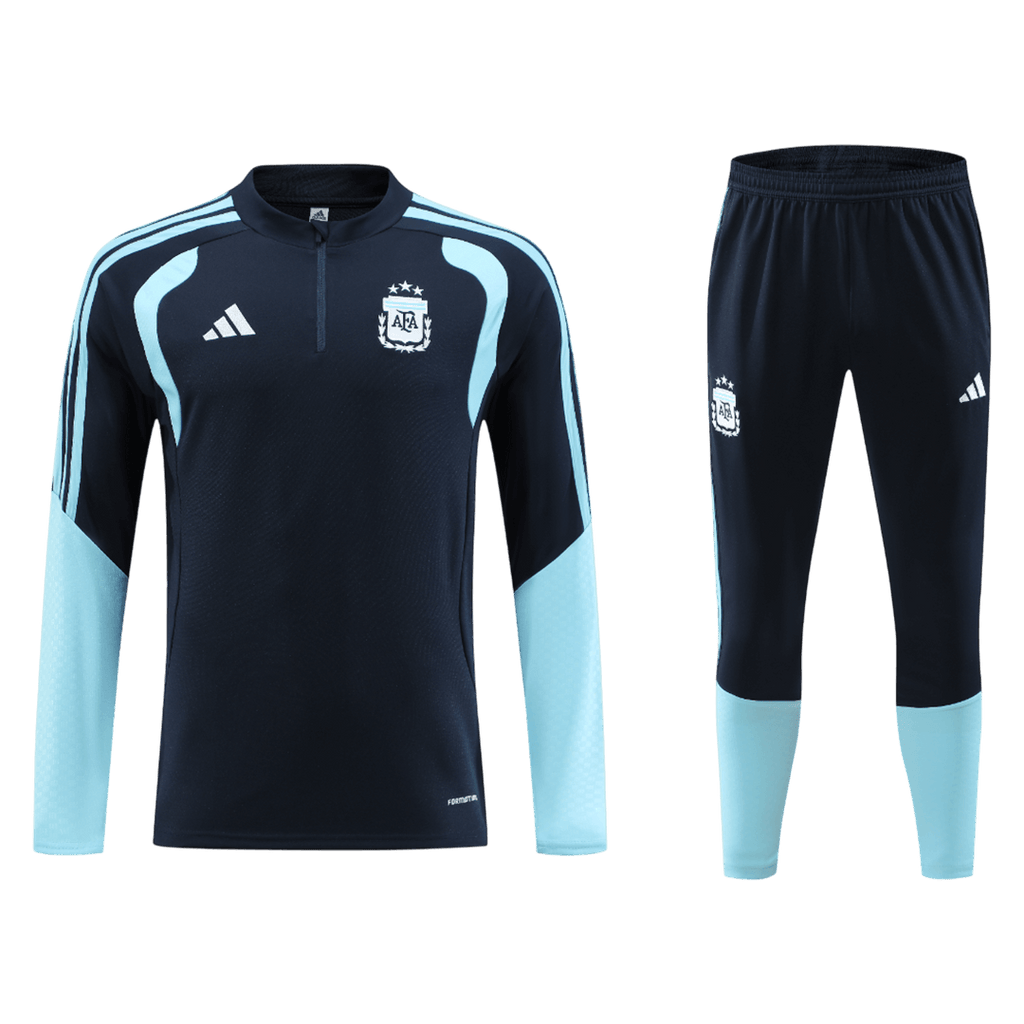 Conjunto de Moletom Infantil Argentina com Fecho (Camisola+Calças) 2026