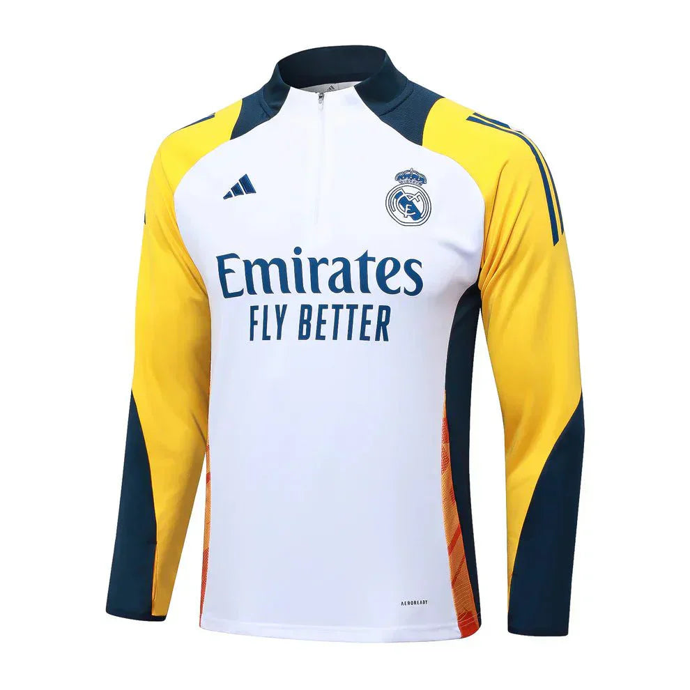 Real Madrid 24/25 - Fato de Treino - Meio Fecho
