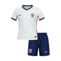 Inglaterra Criança Casa Mundial Futebol Camisola Conjunto (Camisola+Calções) 2026 Branco