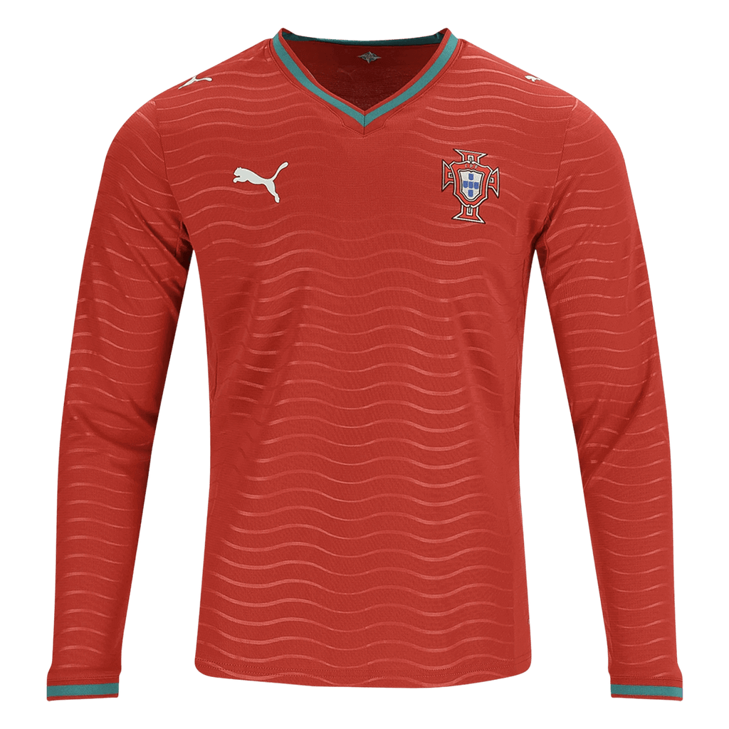 Portugal Camisa Manga comprida 2026 Vermelha