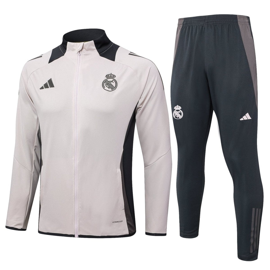 Real Madrid 24/25 - Fato de Treino - Fecho de Correr Completo