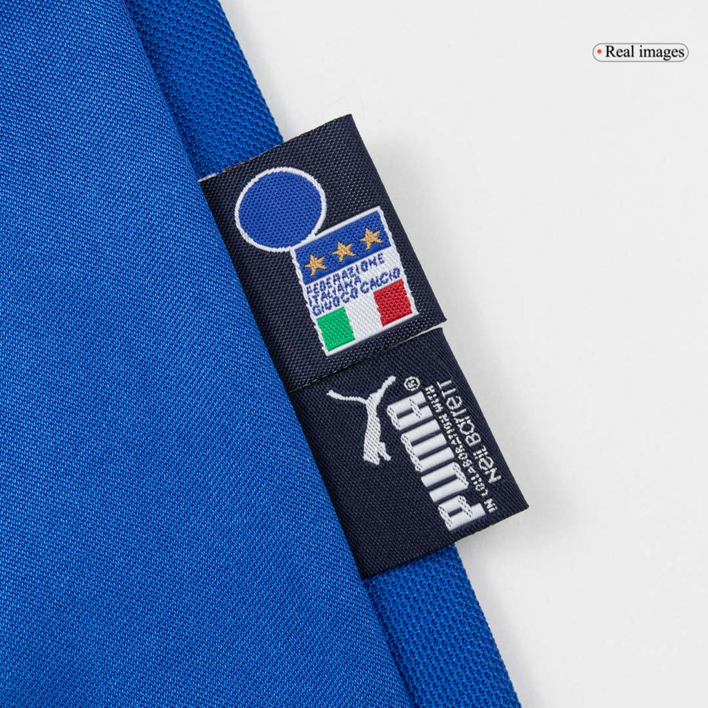 Camisola Retrô Itália Casa 2004 Azul