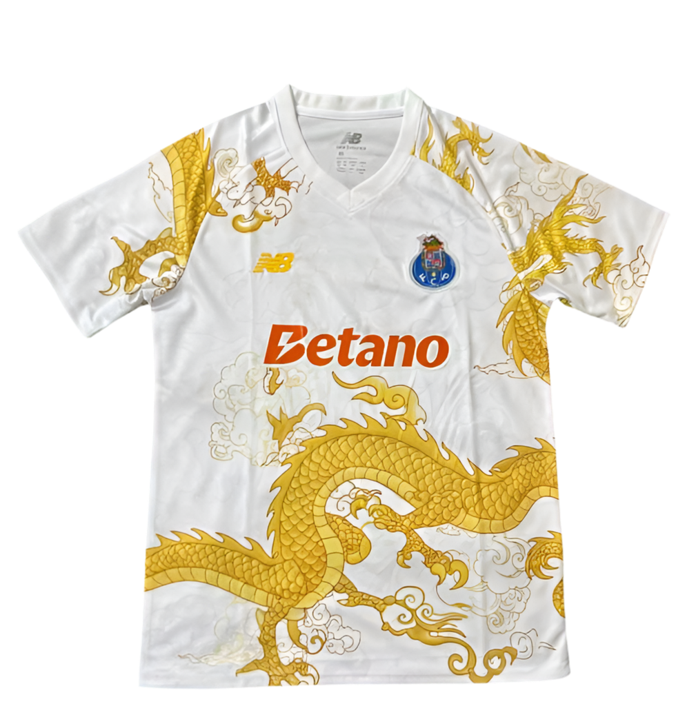 Camisola FCP conceito dragão branca 25/26 - exclusiva