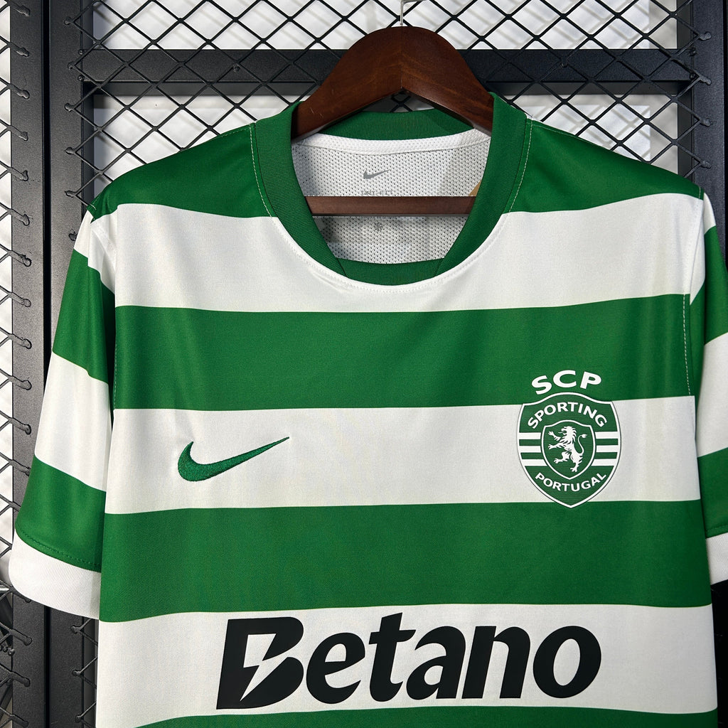 Camisola Principal 25/26 verde e branca