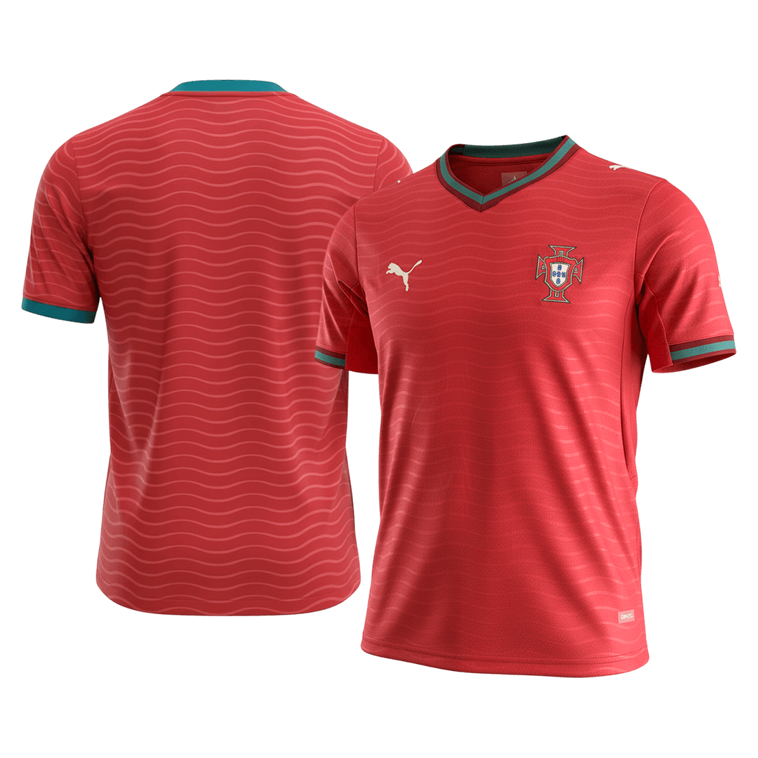 Portugal Casa Camisa Mundial 2026 Vermelho
