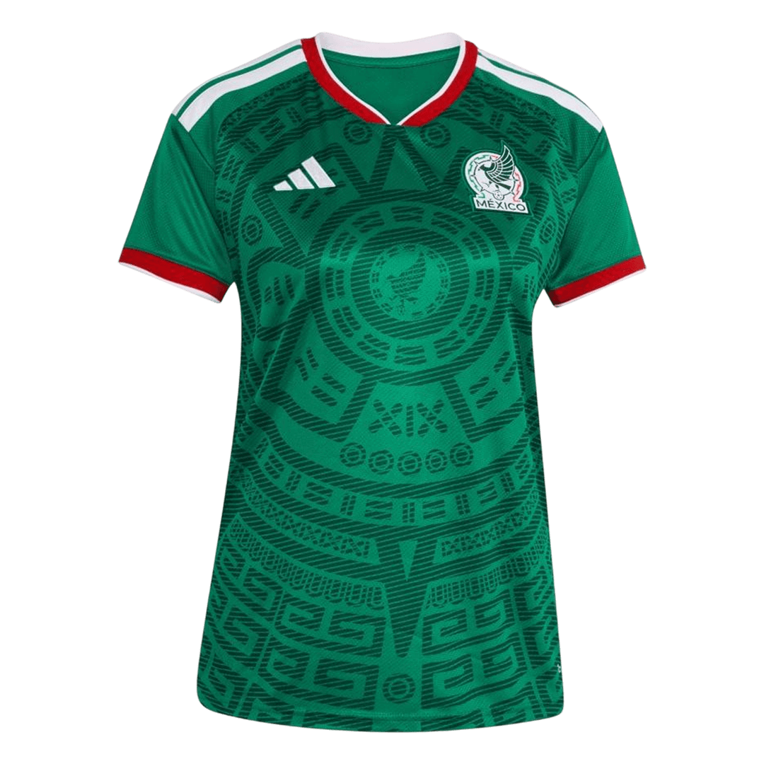 Mulheres México Camisola Local Mundial 2026 Verde