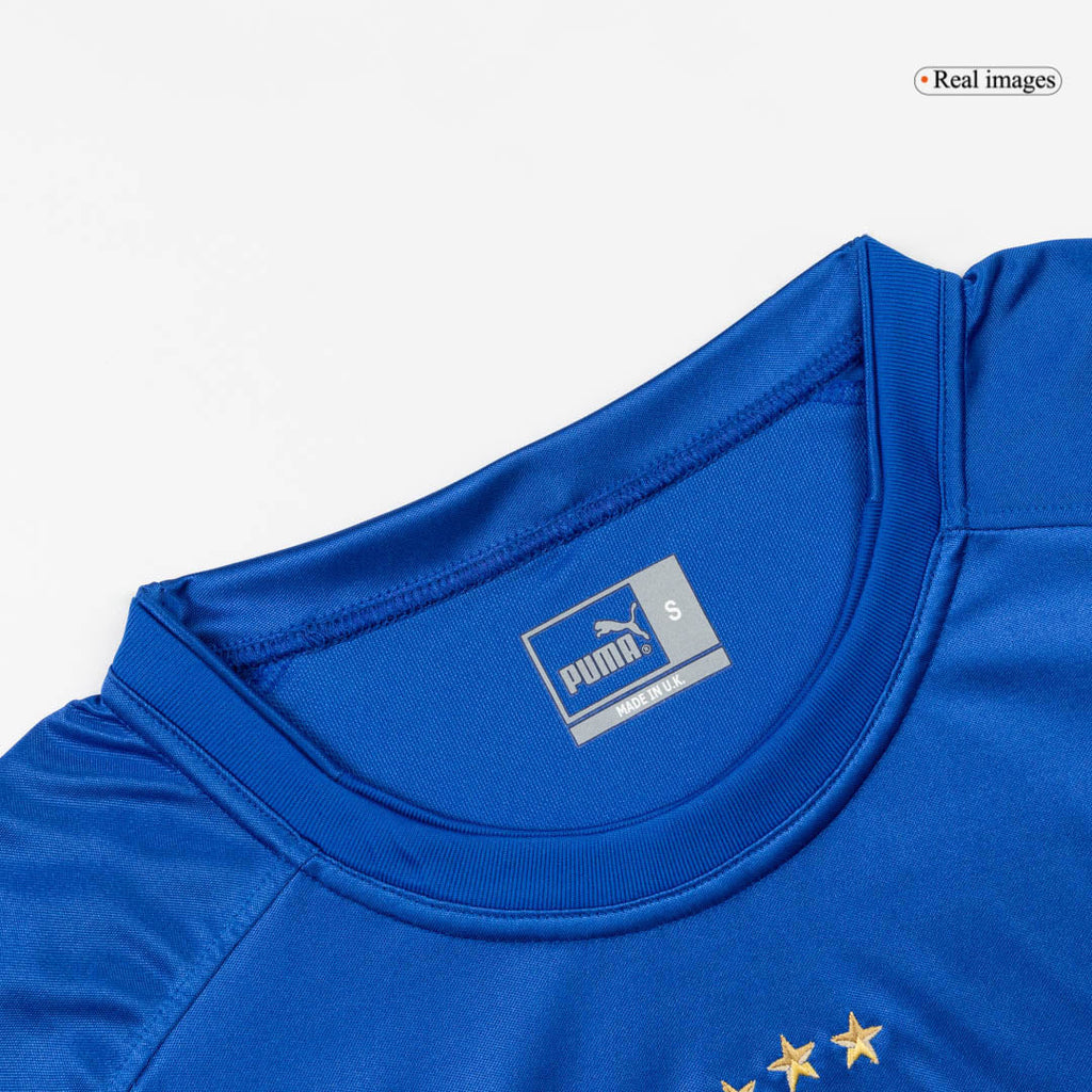 Camisola Retrô Itália Casa 2004 Azul