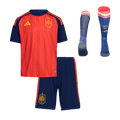 Espanha Crianças Casa Copa do Mundo Futebol Equipamento (Camisola+Calções+Meias) 2026 Vermelho