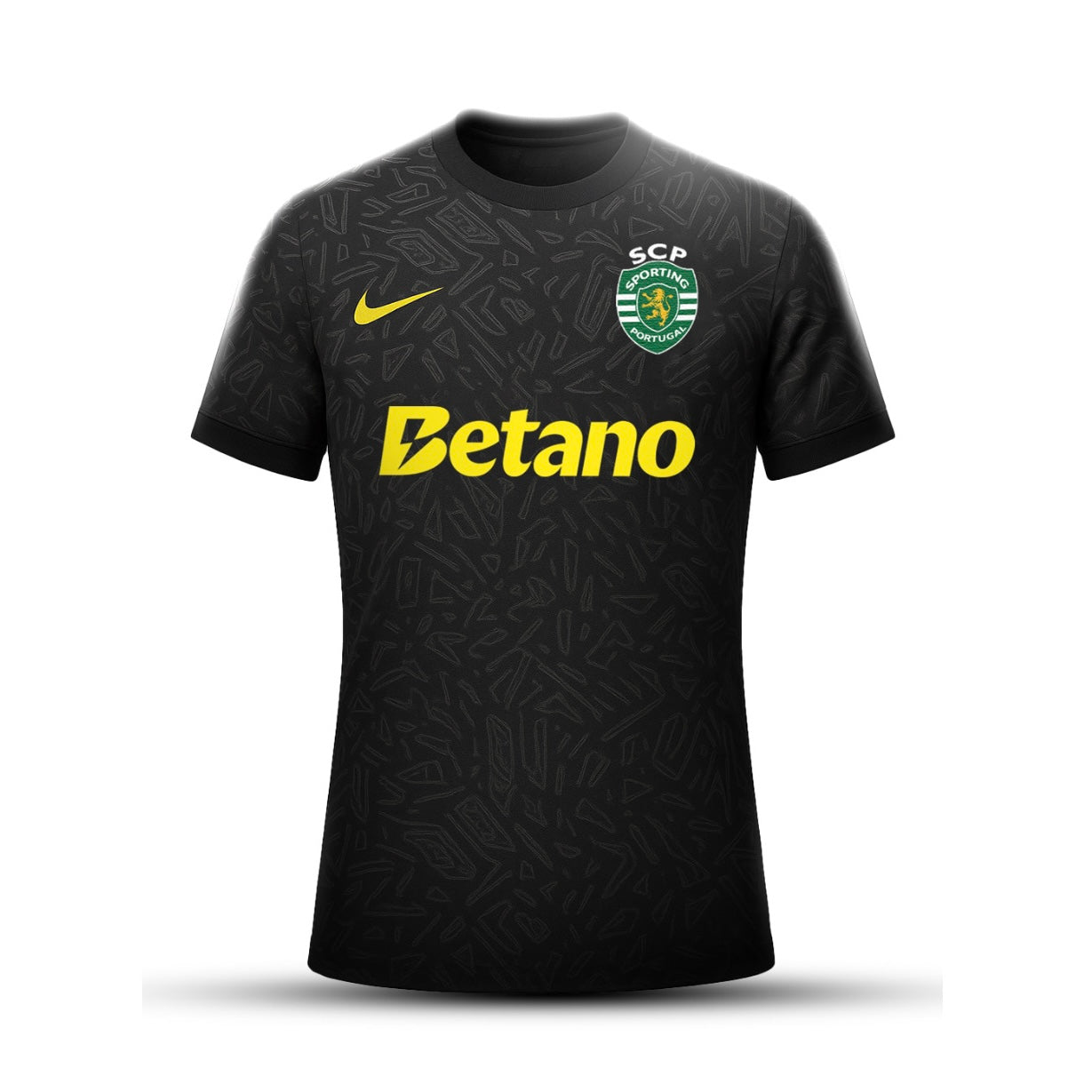 Camisola conceito preta 25/26