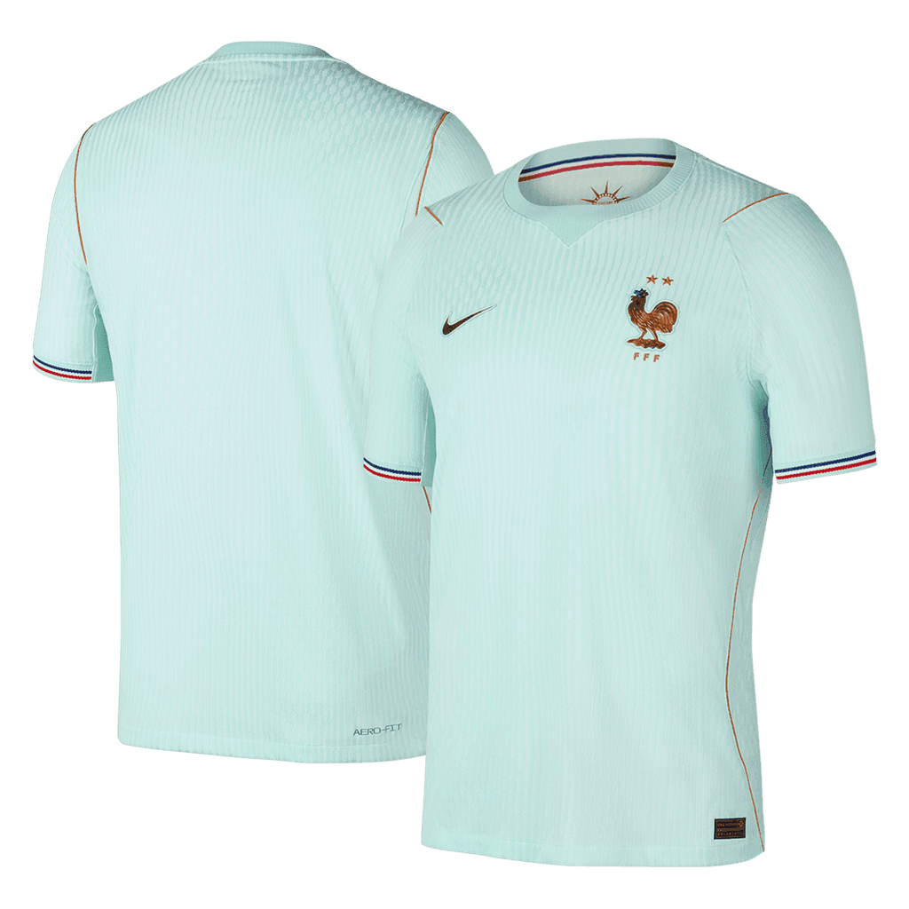 Versão de Jogador França Fora Copa do Mundo Futebol Camisolas 2026 Verde