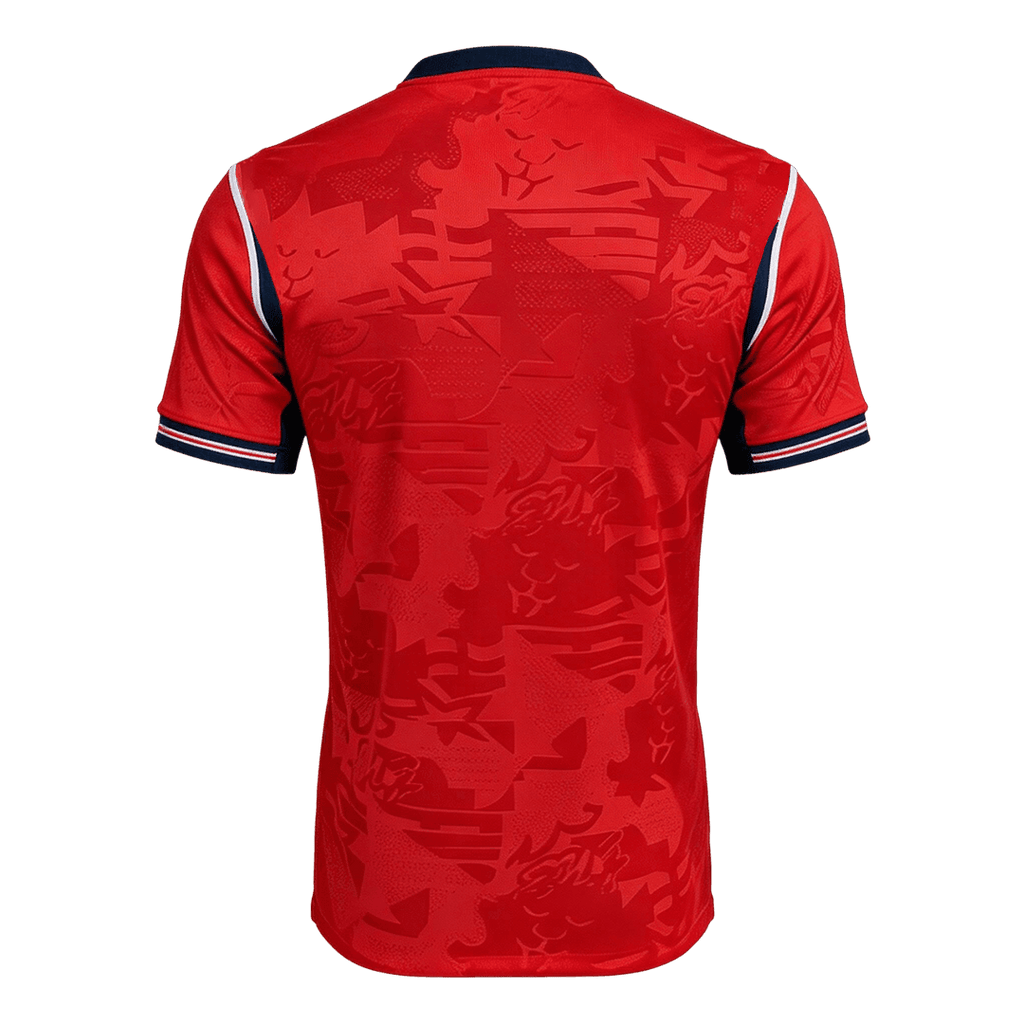 Versão do Jogador Inglaterra Fora Campeonato do Mundo Futebol Camisolas 2026 Vermelho