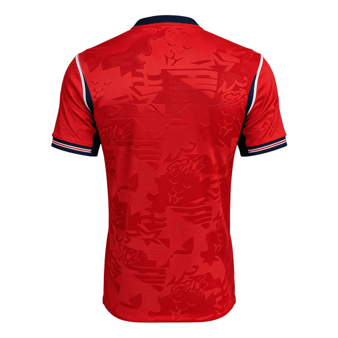 Versão do Jogador Inglaterra Fora Campeonato do Mundo Futebol Camisolas 2026 Vermelho