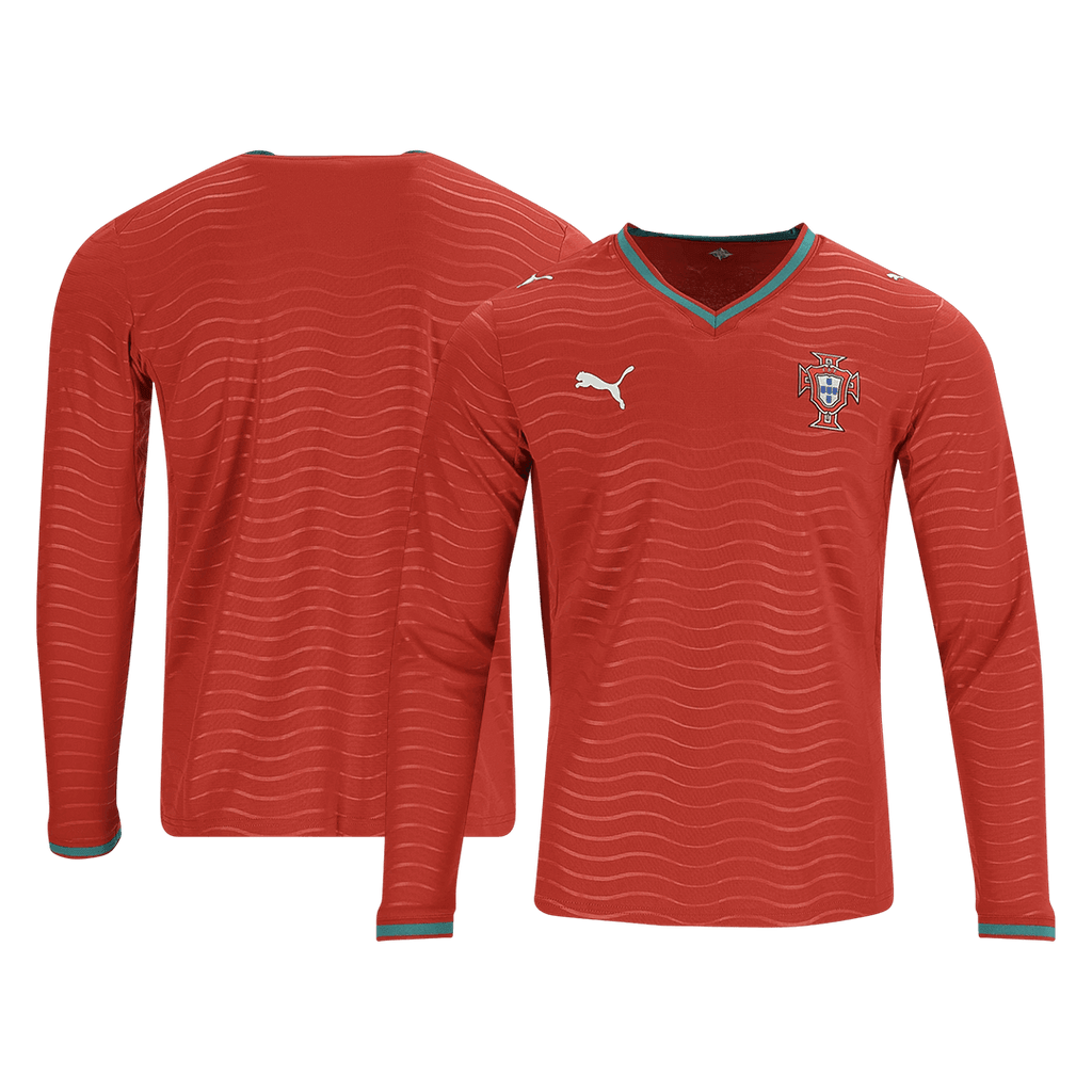 Portugal Camisa Manga comprida 2026 Vermelha