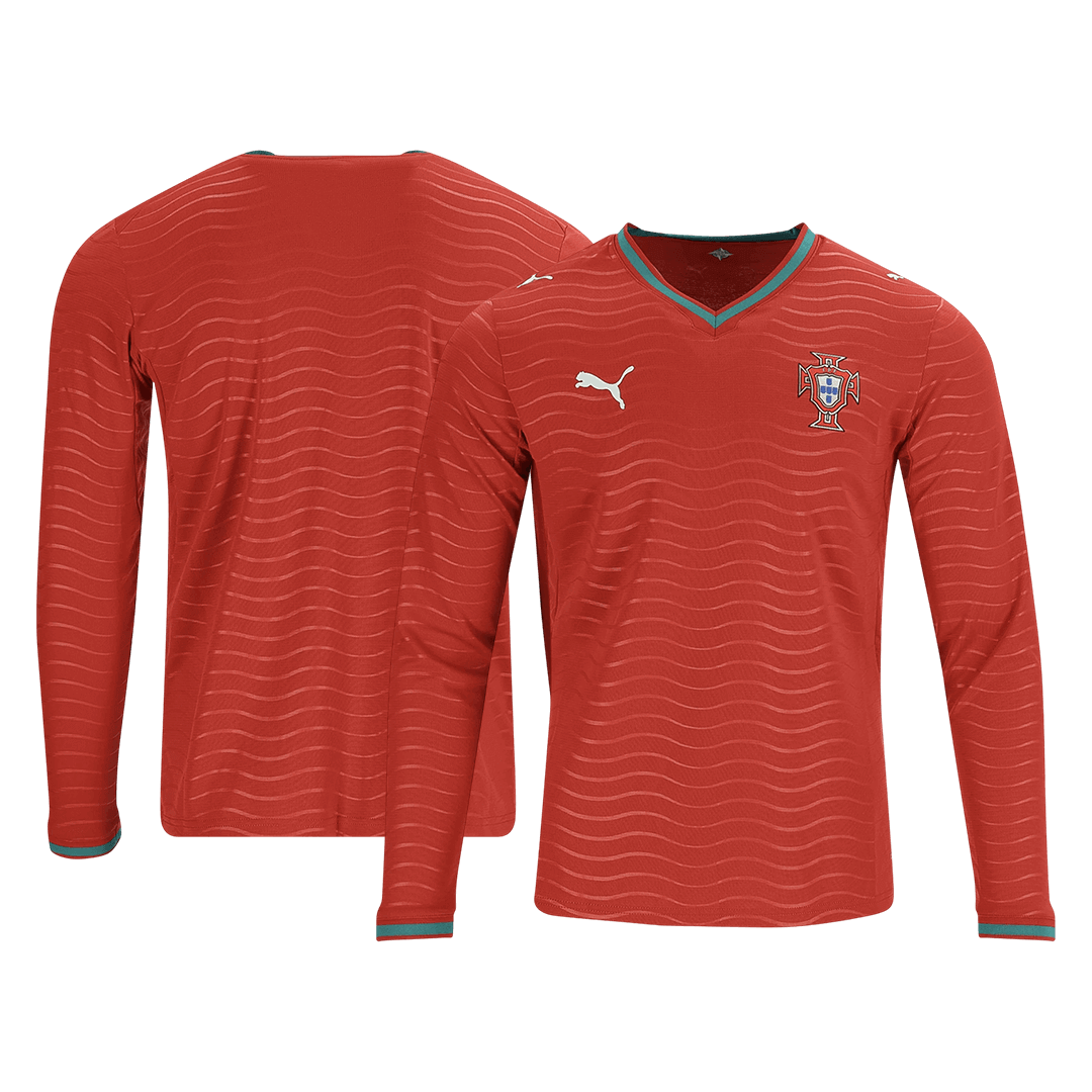 Portugal Camisa Manga comprida 2026 Vermelha
