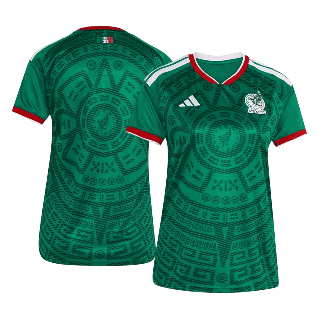 Mulheres México Camisola Local Mundial 2026 Verde