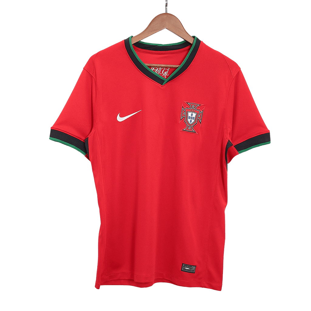 Camisola de Futebol Portugal Casa Euro Tamanho Grande