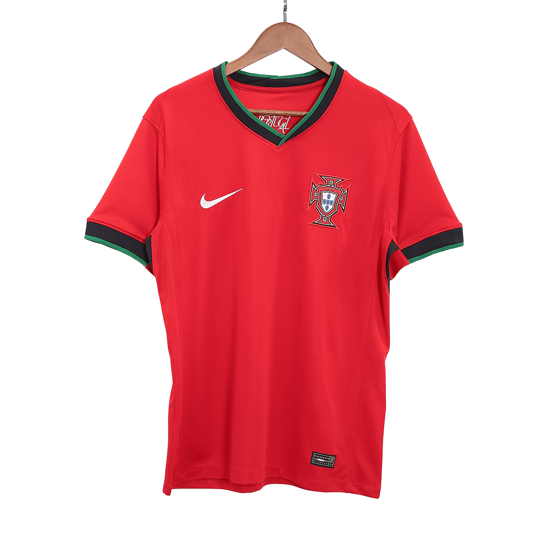 Camisola de Futebol Portugal Casa Euro Tamanho Grande