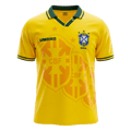 Retro Brasil Casa Camisola 1994 Amarelo
