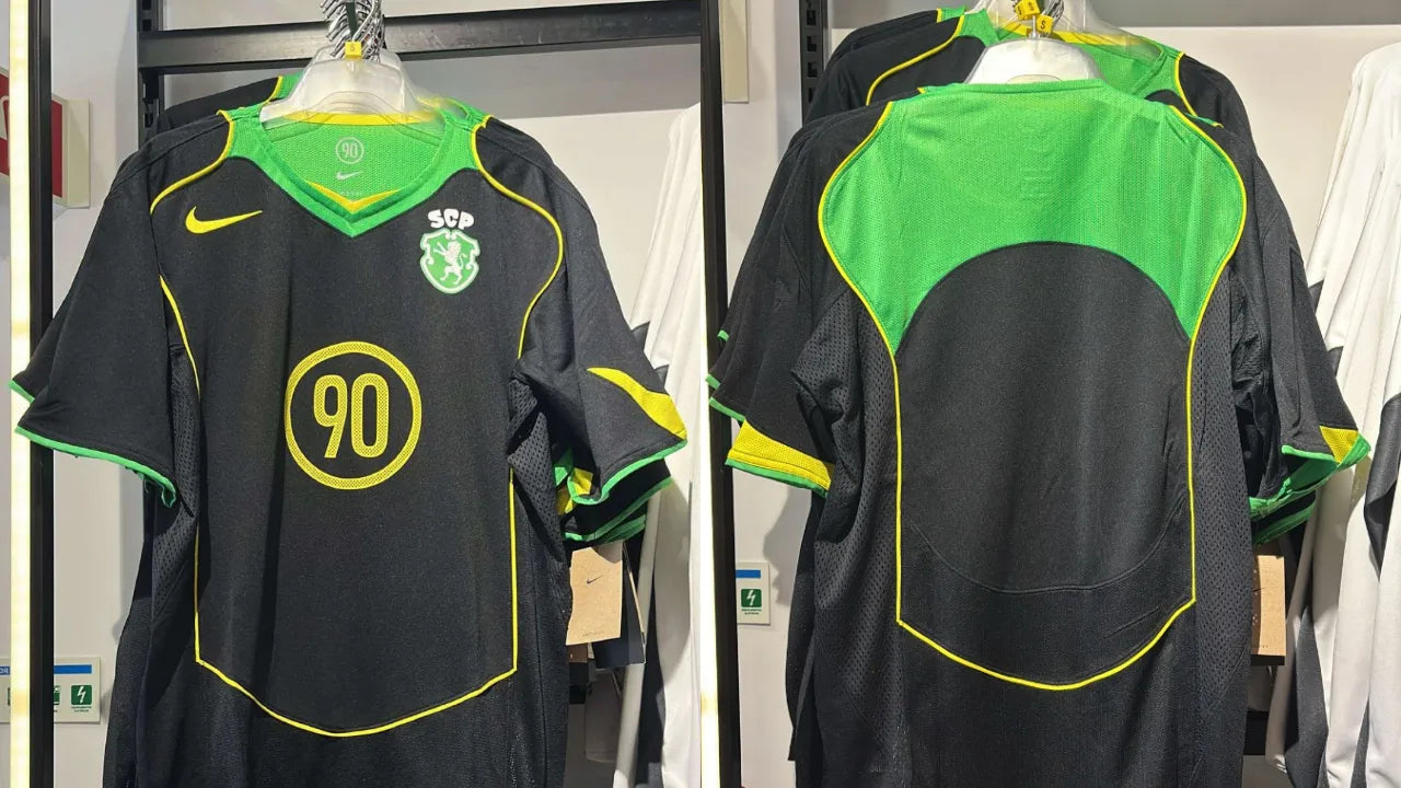 Camisola TOTAL 90 preta símbolo stromp 26/27