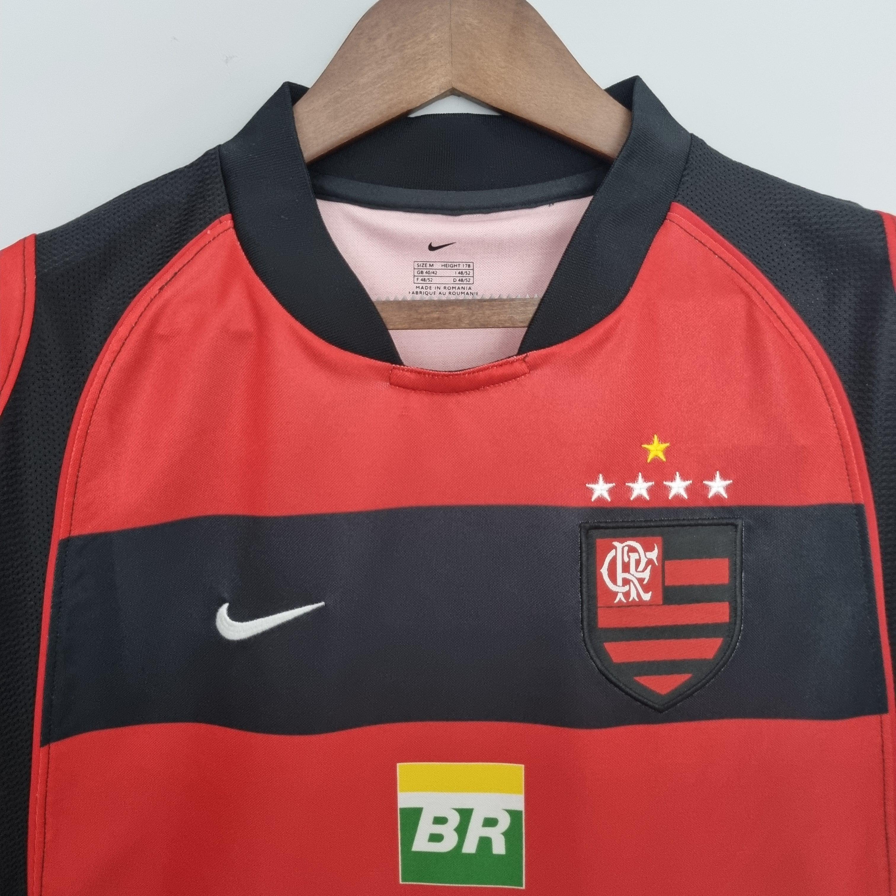 Camisola Retrô CR Flamengo 03/04 Casa