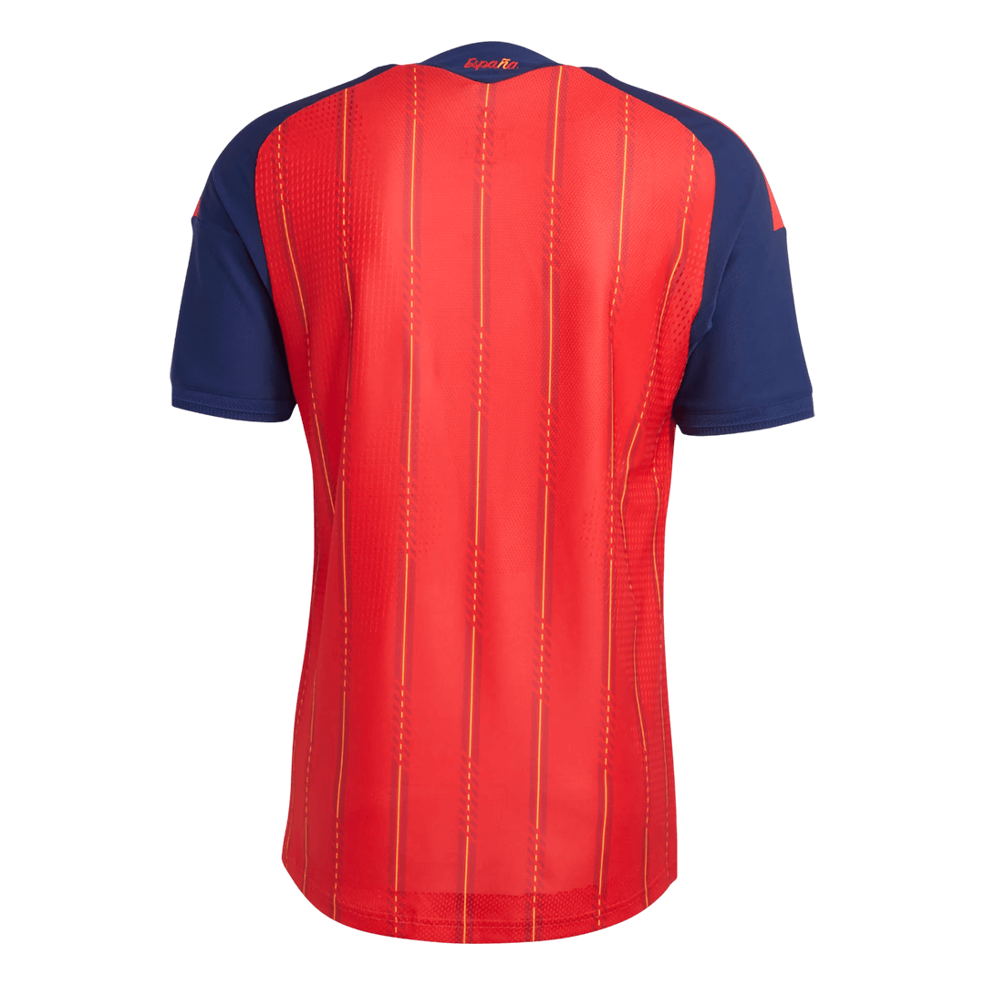 Versão de Jogador Espanha Casa Mundial Camisolas de Futebol 2026 Vermelho