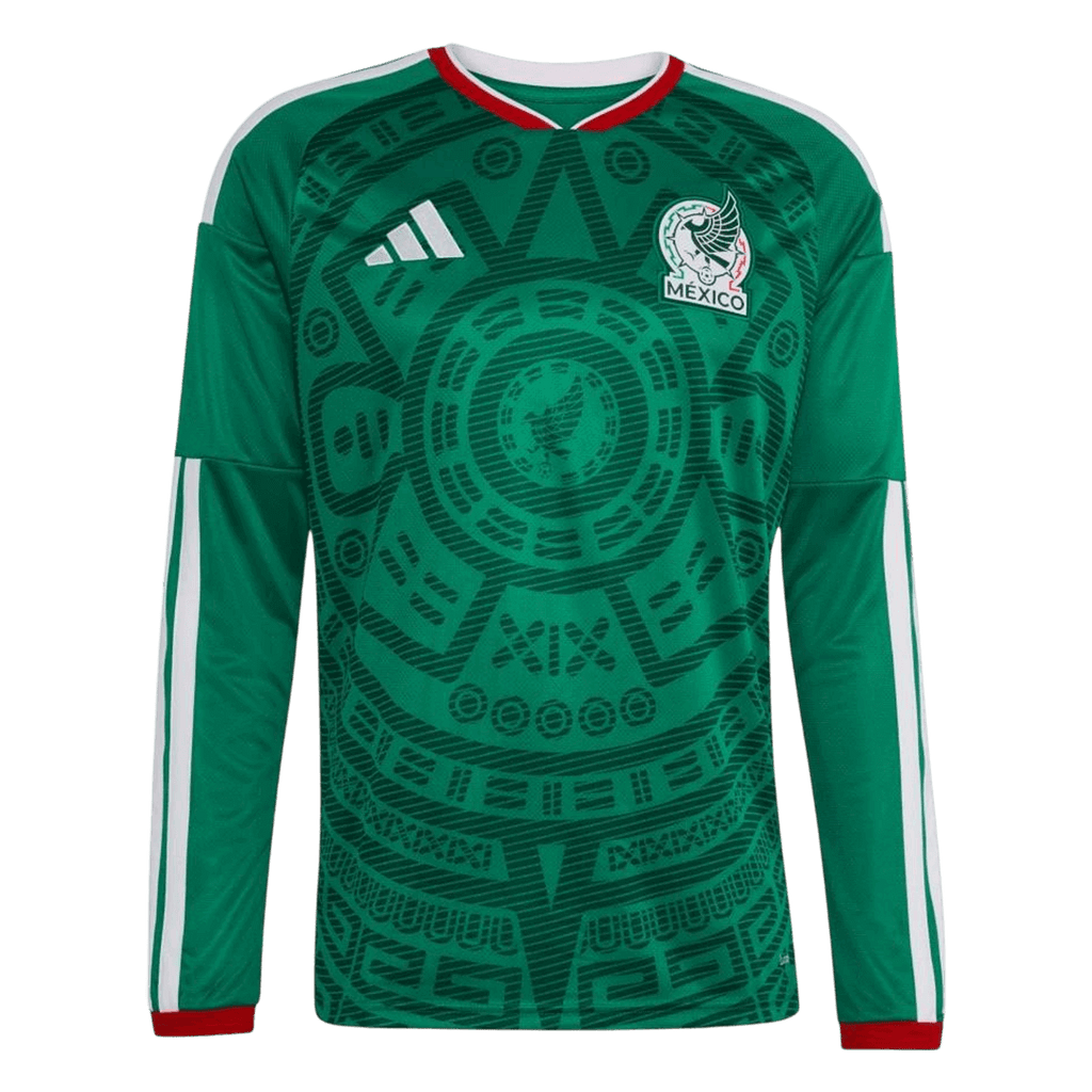 México Camisola de Manga Comprida 2026 Verde