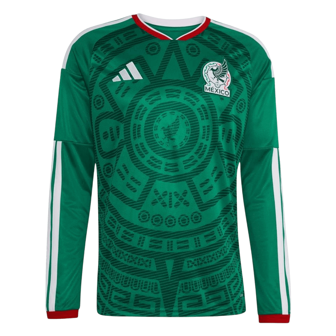 México Camisola de Manga Comprida 2026 Verde