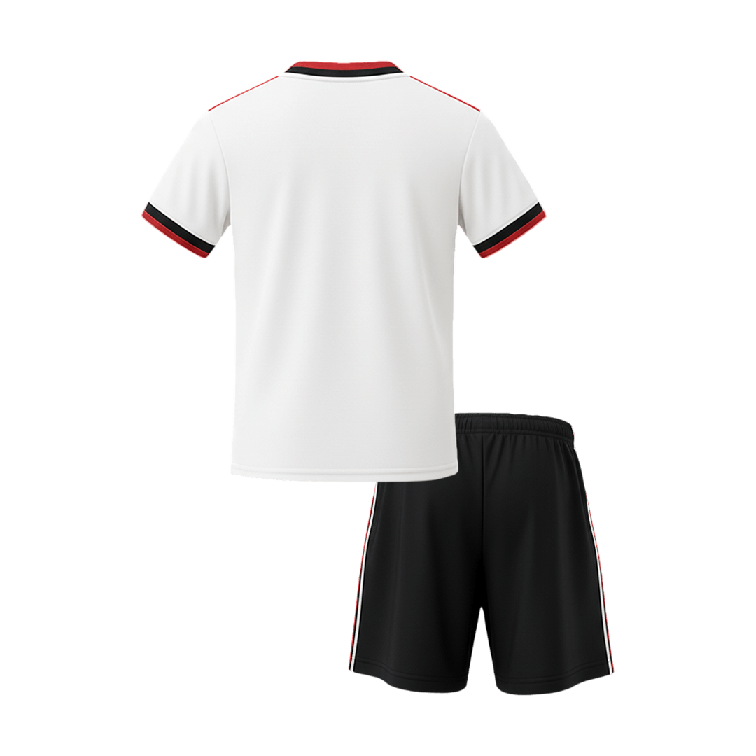 Conjunto México Criança Alternativo Camisola e Calções Mundial 2026 Branco