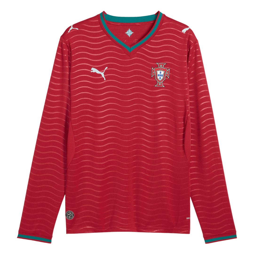 Portugal Camisa Manga comprida 2026 Vermelha