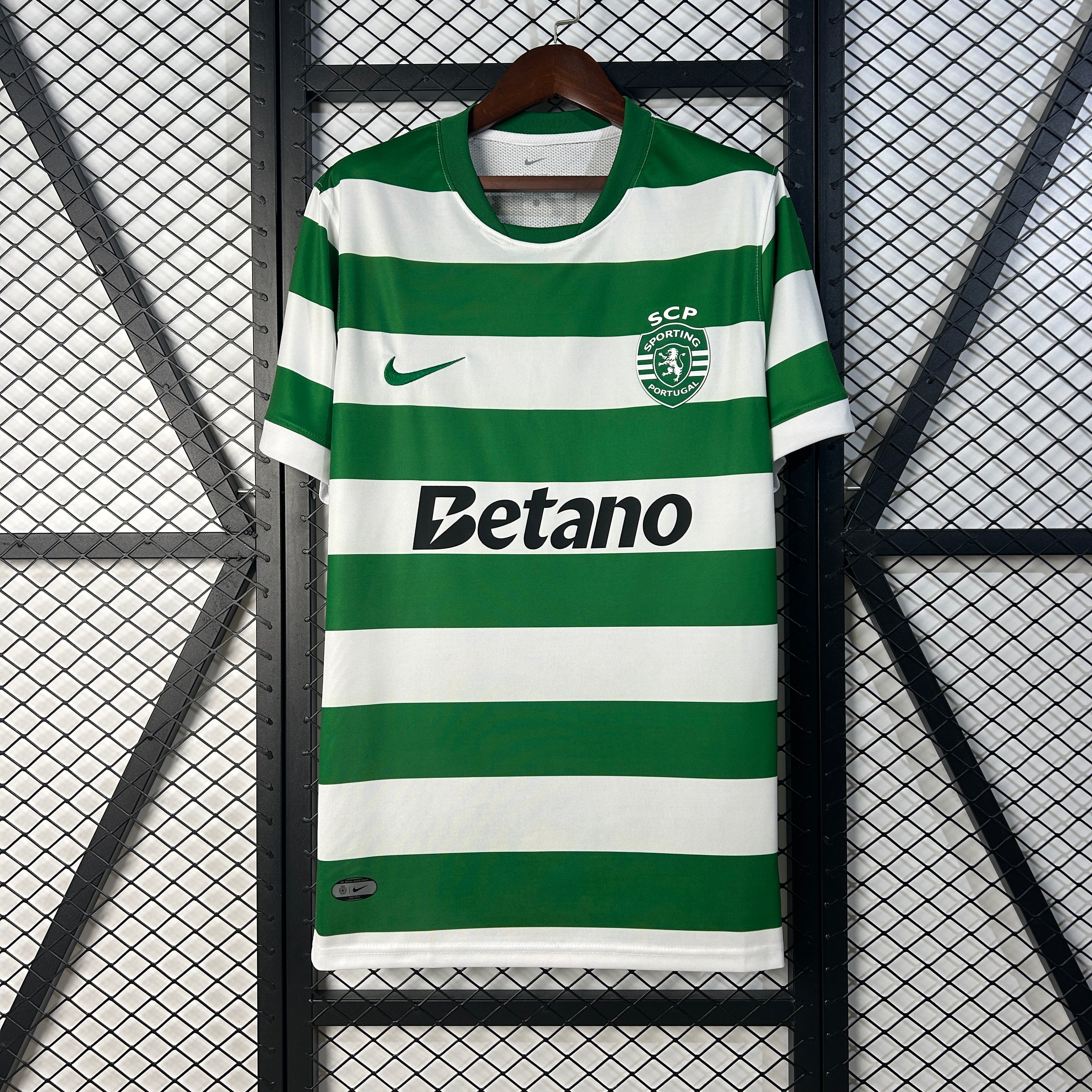 Camisola Principal 25/26 verde e branca