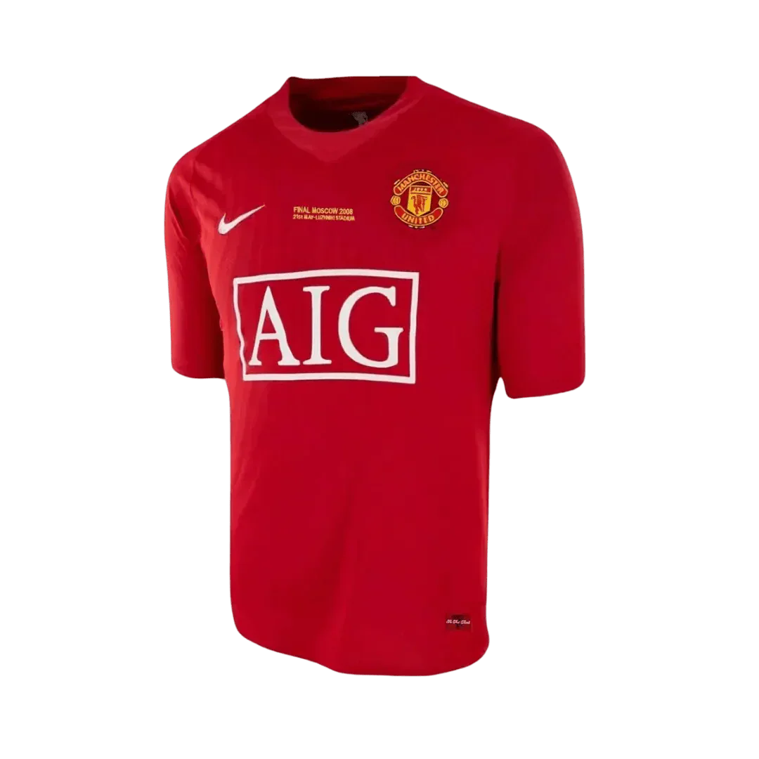 Manchester United Home 07/08 - Final da Liga dos Campeões