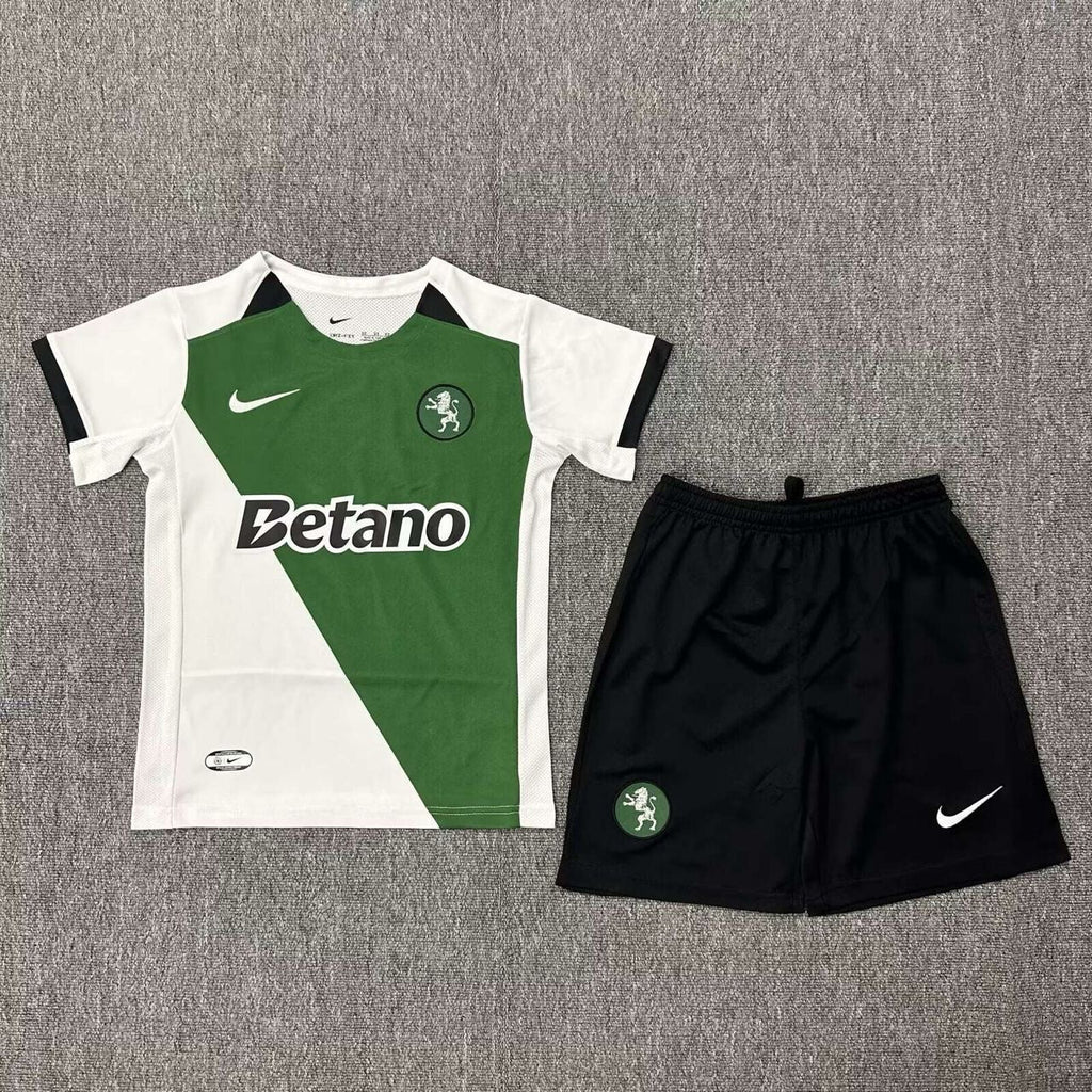 Conjunto infantil STROMP verde/branco 24/25