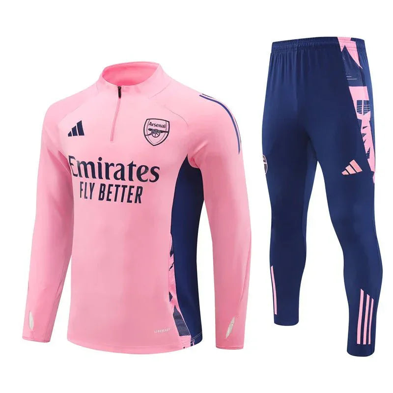 Arsenal 24/25 - Conjunto de treino - com meio fecho de correr
