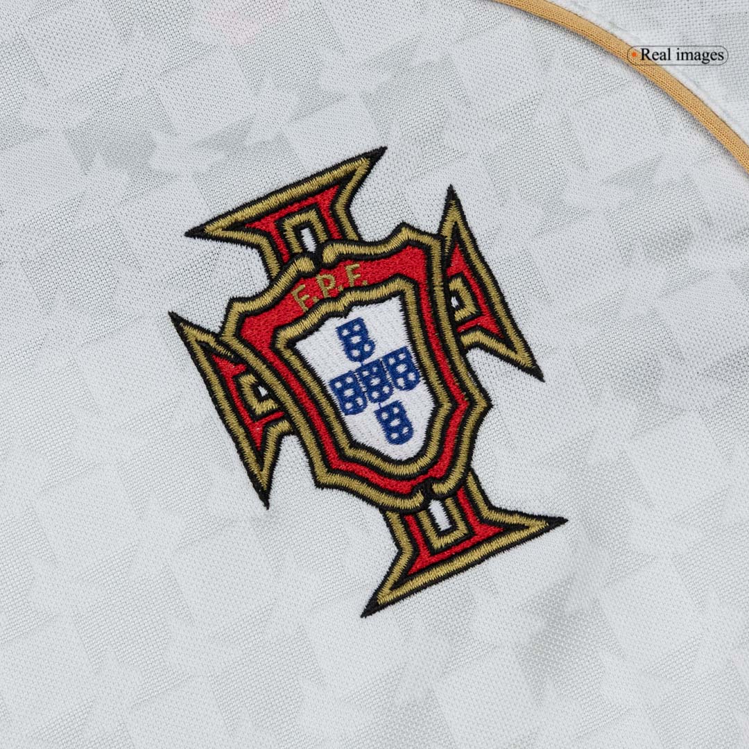 Camisola Retro Portugal Fora 2004 Branca