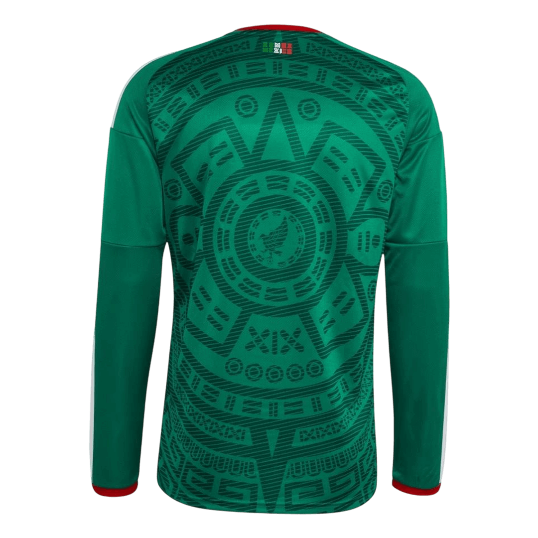 México Camisola de Manga Comprida 2026 Verde