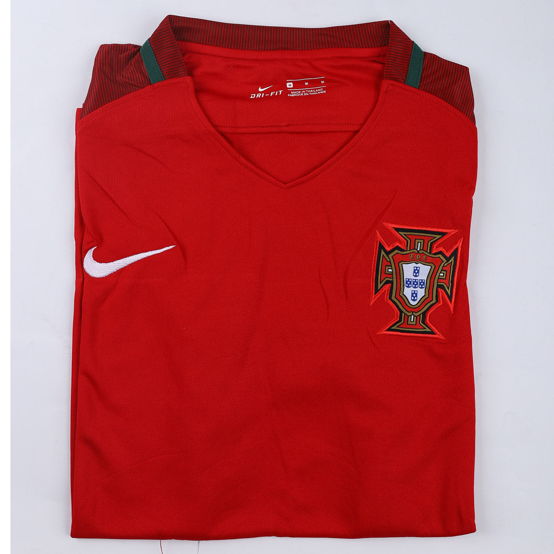 Camisola Retro Portugal Principal Futebol 2016