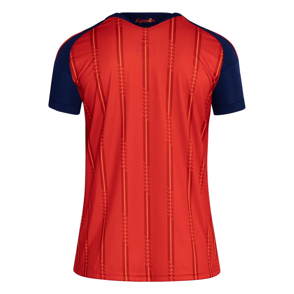 Mulheres Espanha Camisa Local Mundial 2026 Vermelho