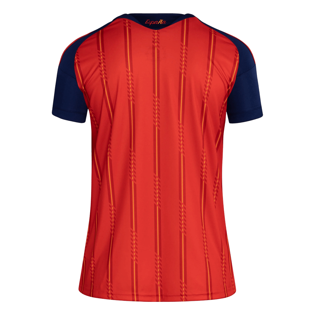 Mulheres Espanha Camisa Local Mundial 2026 Vermelho