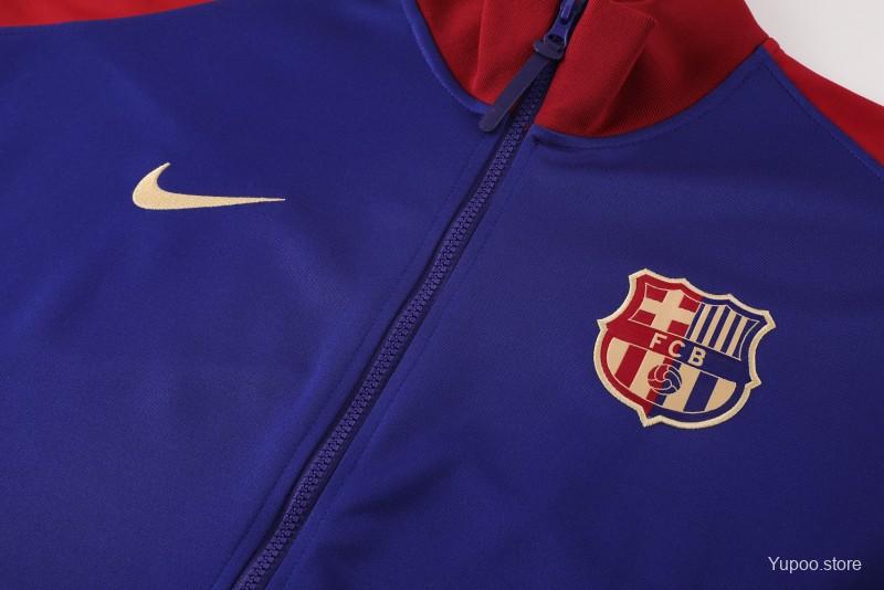 Barcelona 24/25 - Agasalho de Treino - Fecho de Correr Completo