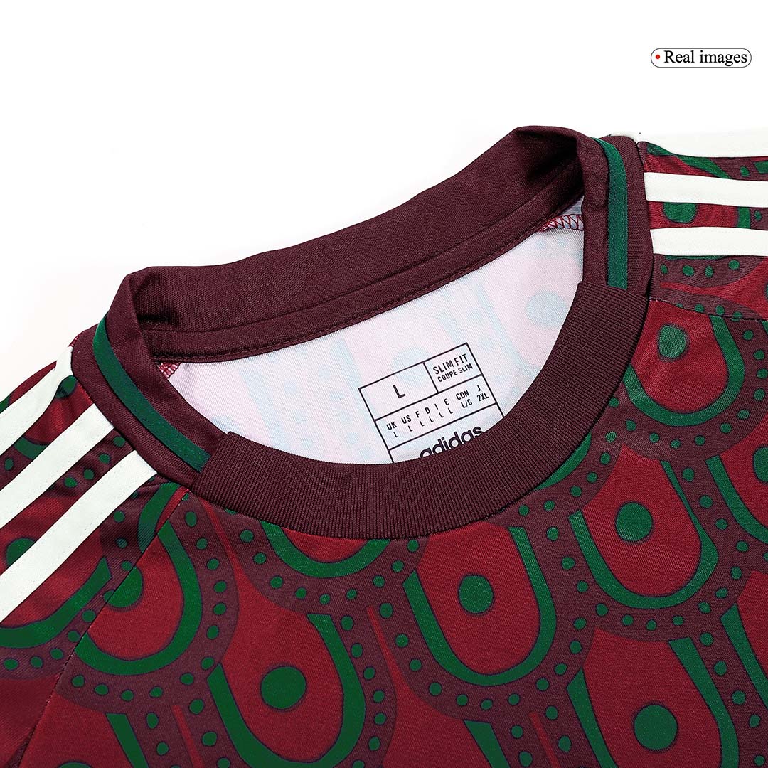 Camisola de Futebol Principal México Personalizada