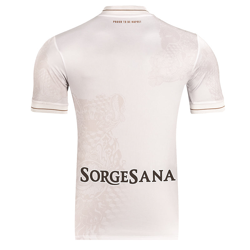 Camisola Nápoles Alternativa branca 25/26 - nápoles