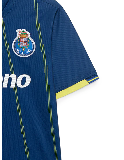 Camisola quarto equipamento 25/26 azul – COM EMBLEMA CELEBRAÇÃO LIGA EUROPA DUBLIN