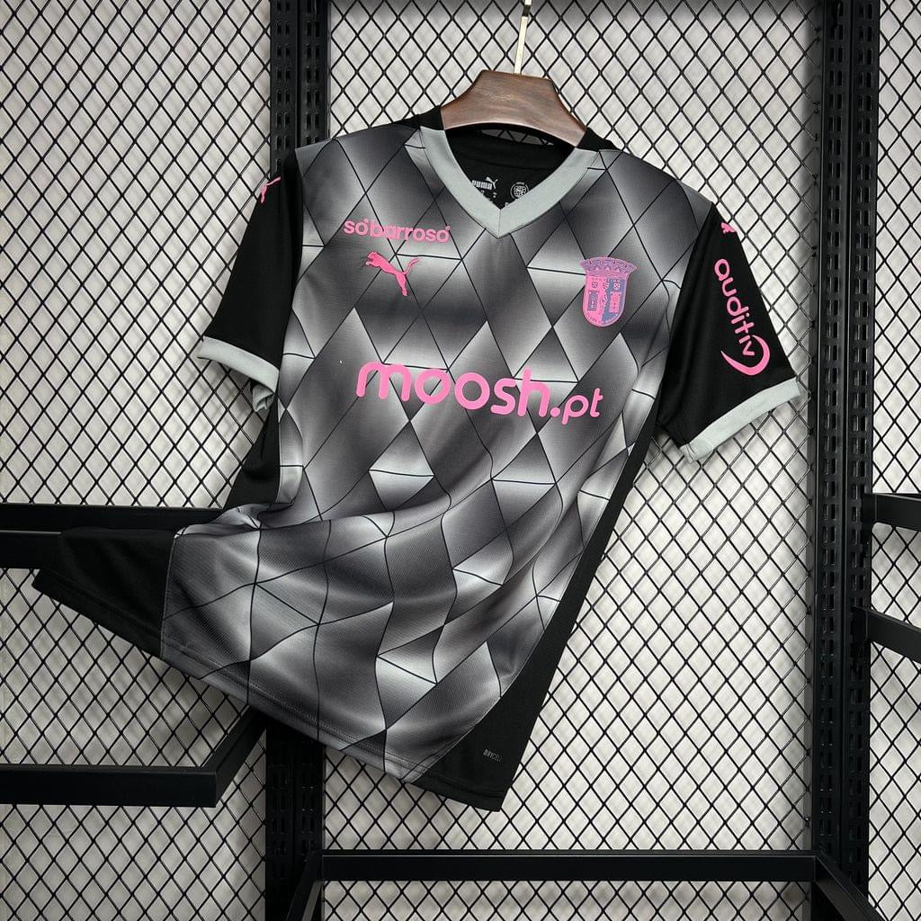 Camisola Braga Preta Fora 24/25