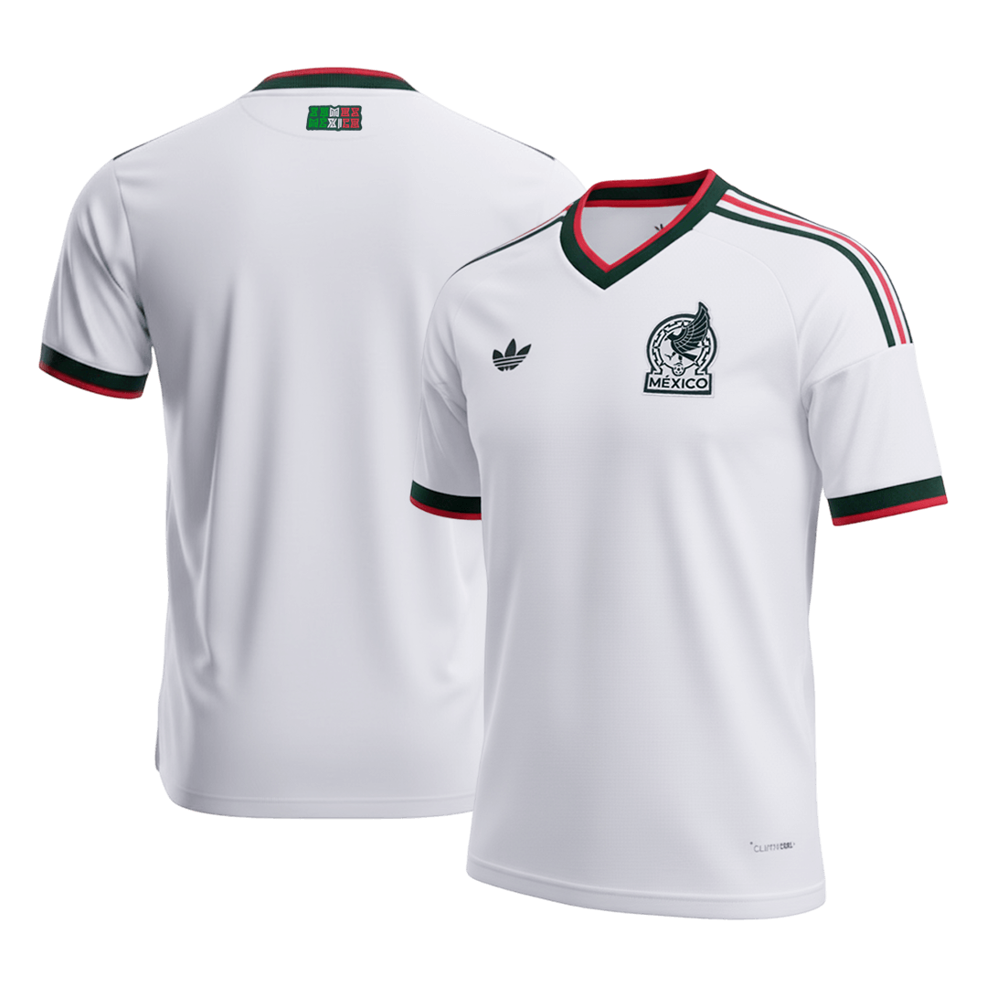 México Camisola Alternativa Campeonato do Mundo 2026 Branca