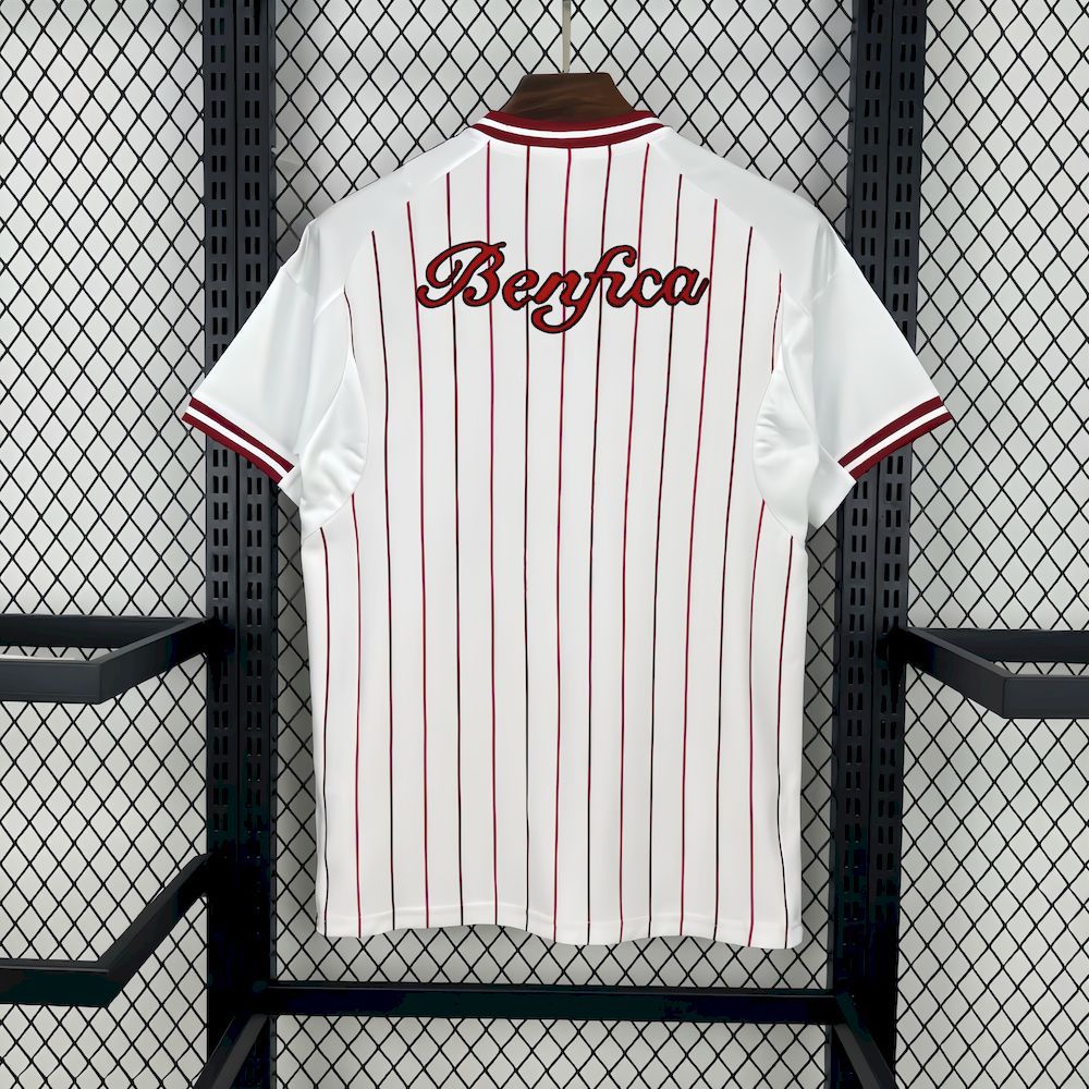 Camisola COM BOTÃO SLB x Originals branca 25/26 - estilo basebol