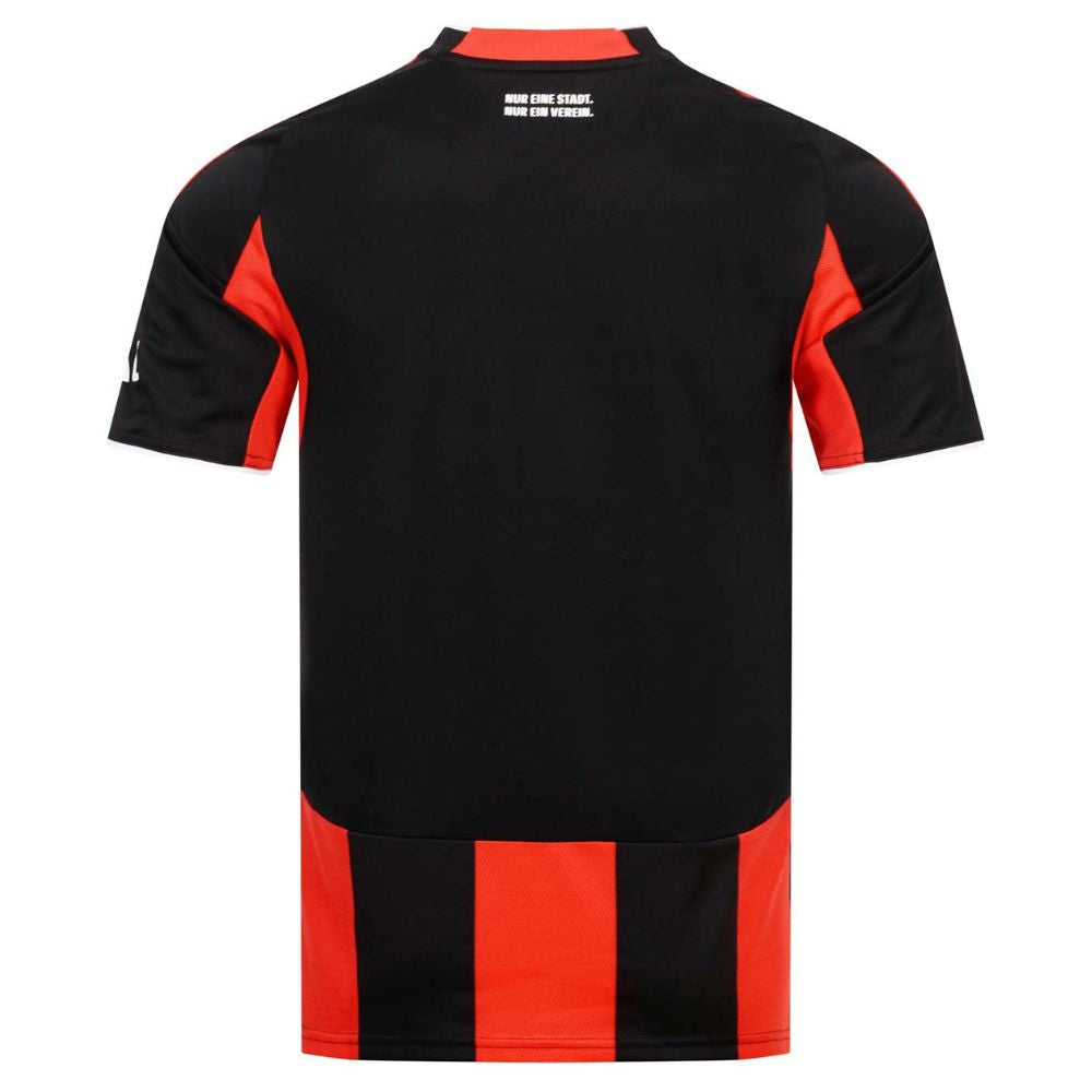 Camisola Frankfurt Principal preta e vermelha 25/26
