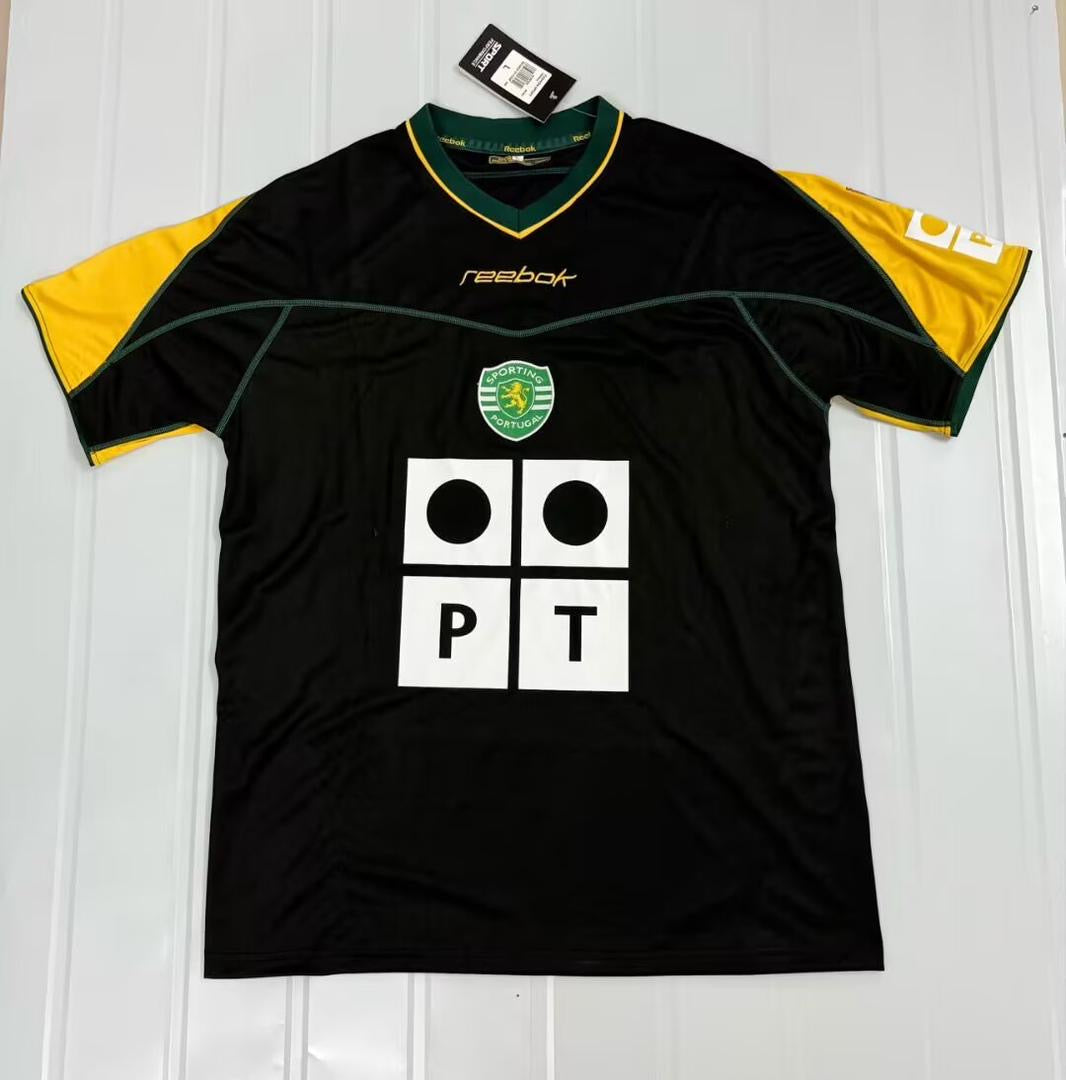 Camisola retro preta 02/03 - alternativa
